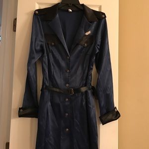 Fredrick's of Hollywood stewardess costume.