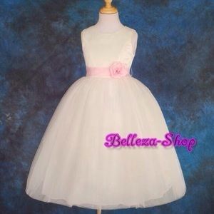 Ivory Flower girl/pageant dress