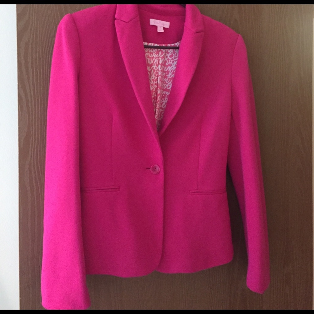 Pink blazer Lilly
