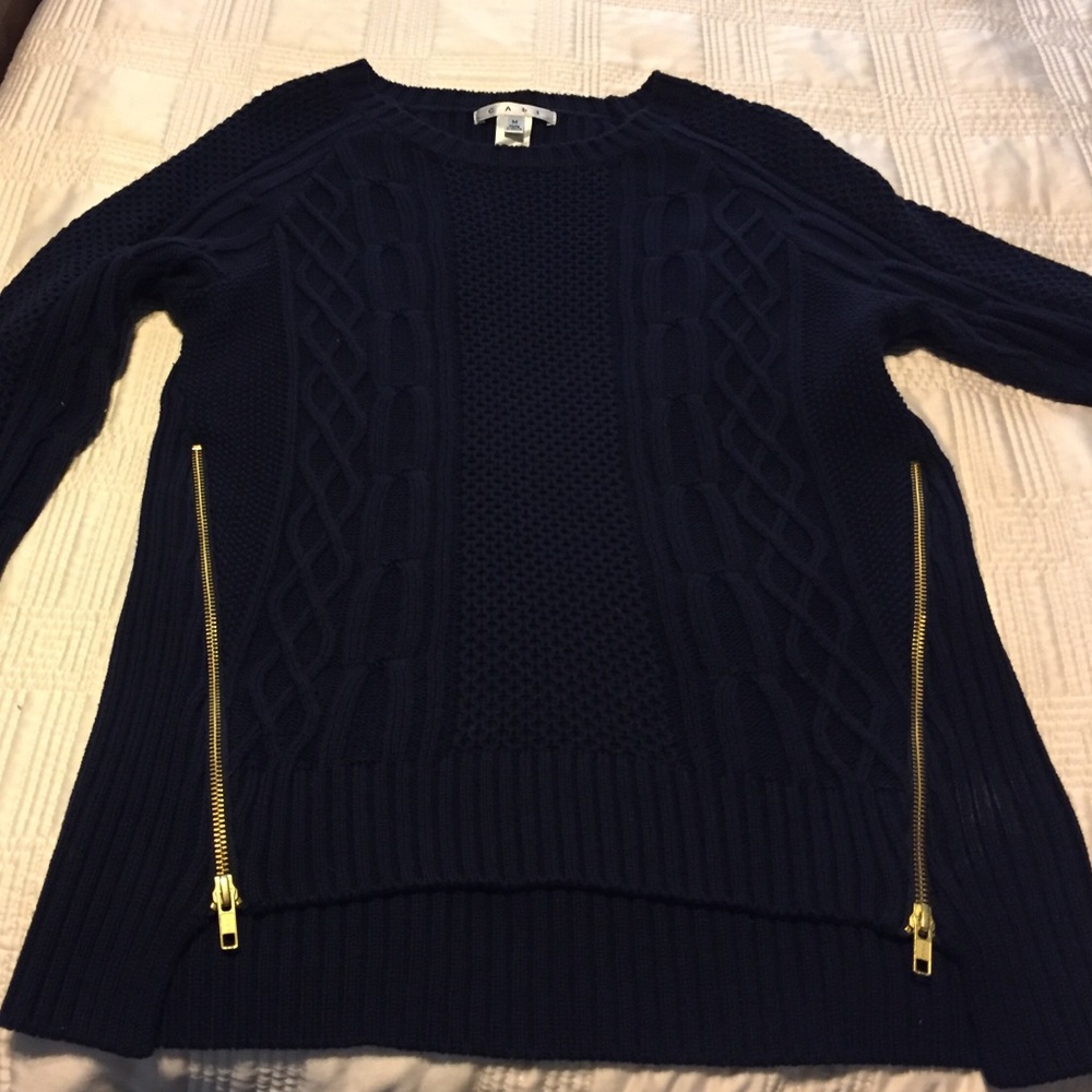Cabi Navy Blue Sweater