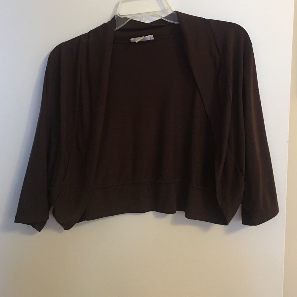 Cute Brown Sweater PLUS SIZE 1