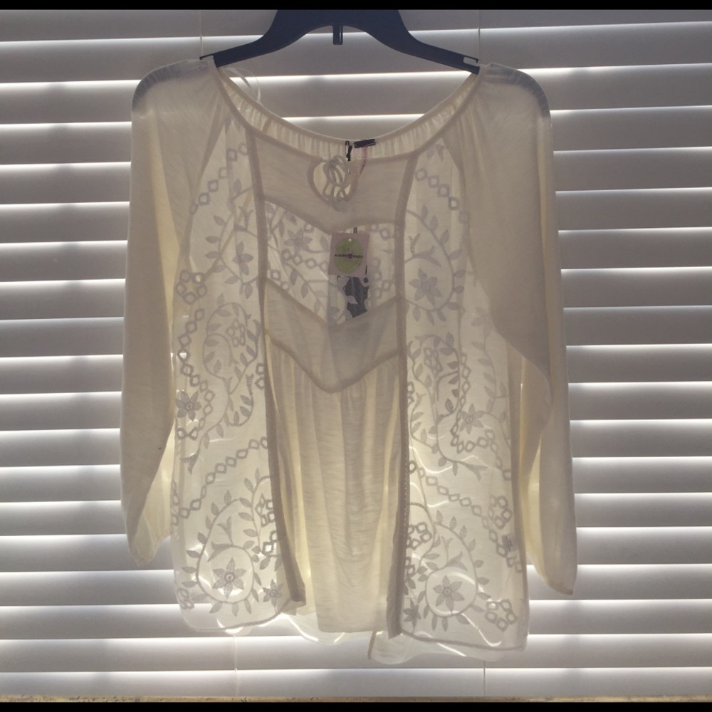 Altar'd State Cream Top