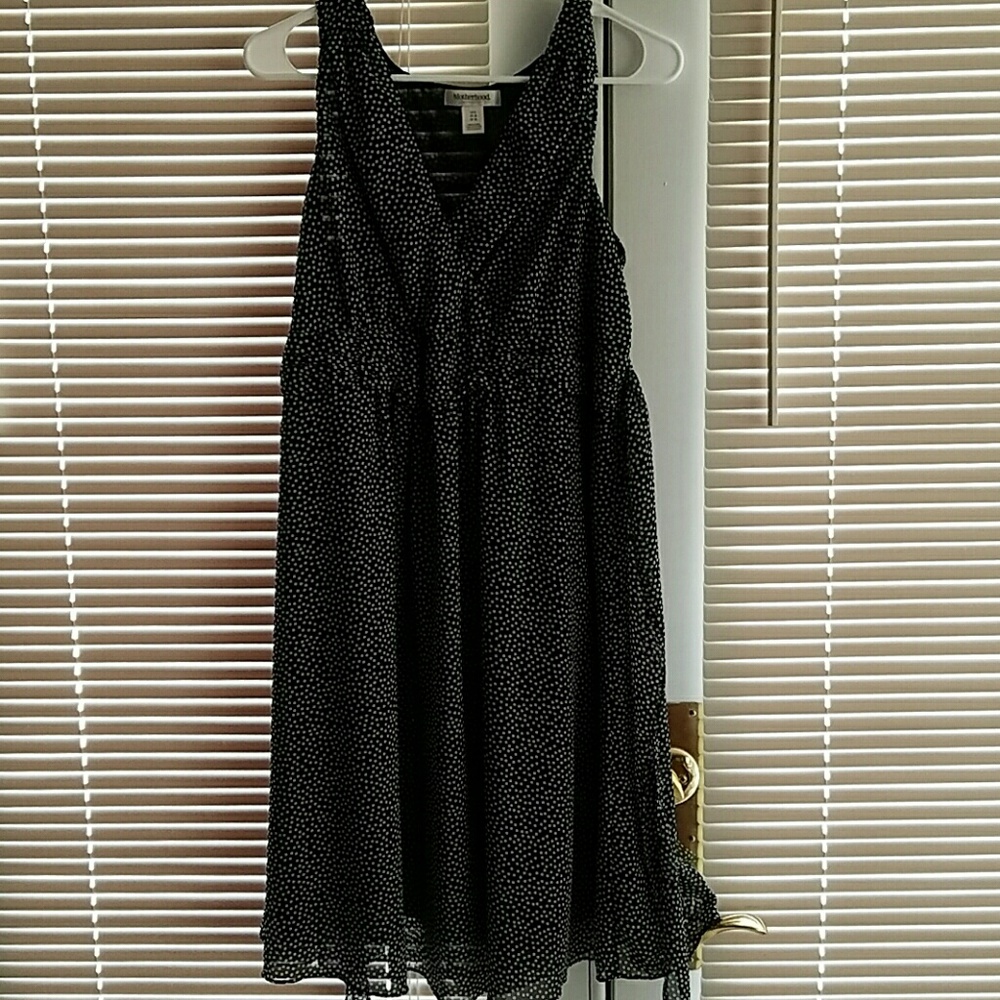 Motherhood Maternity Dress Size L Black