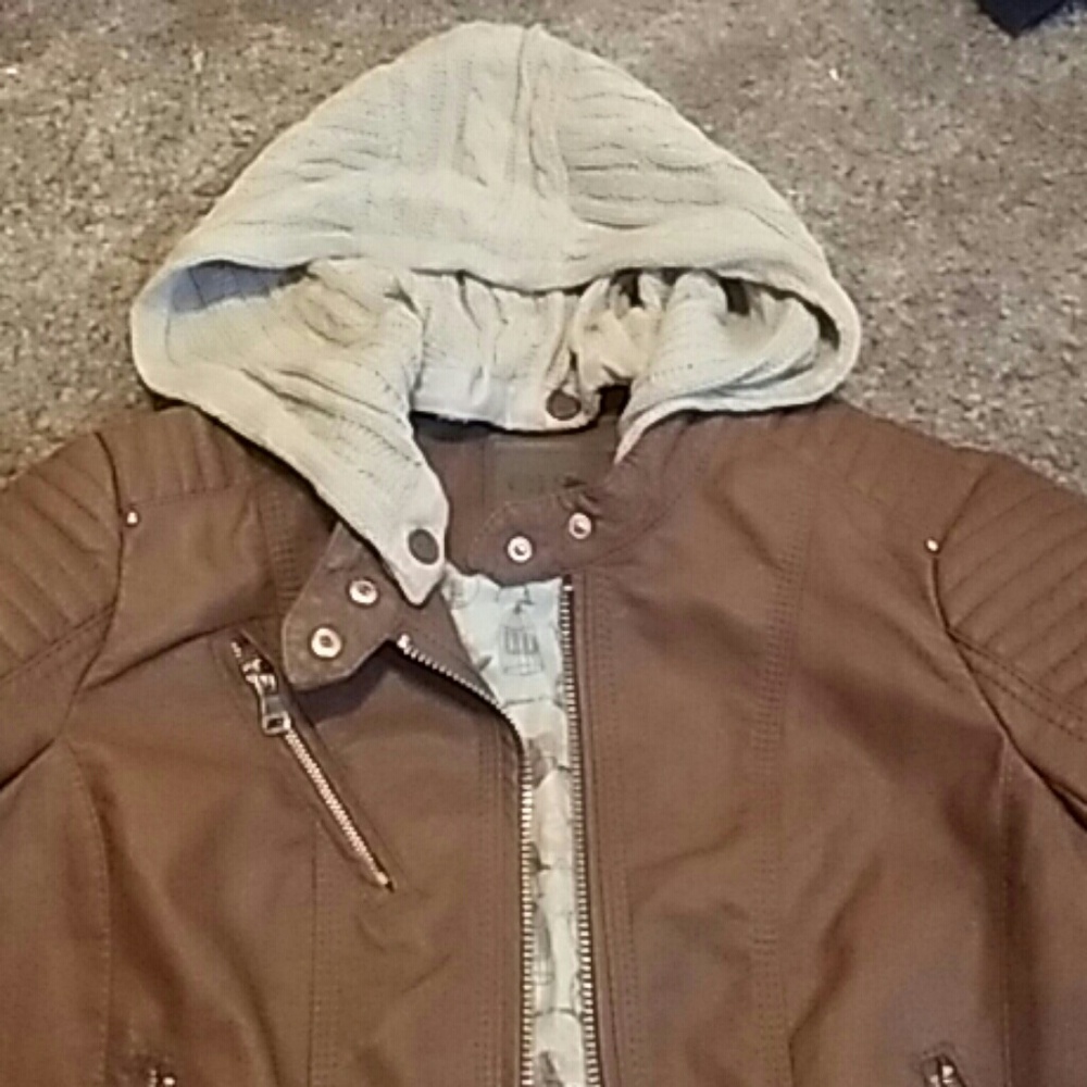 NWOT Ci Sono faux leather jacket