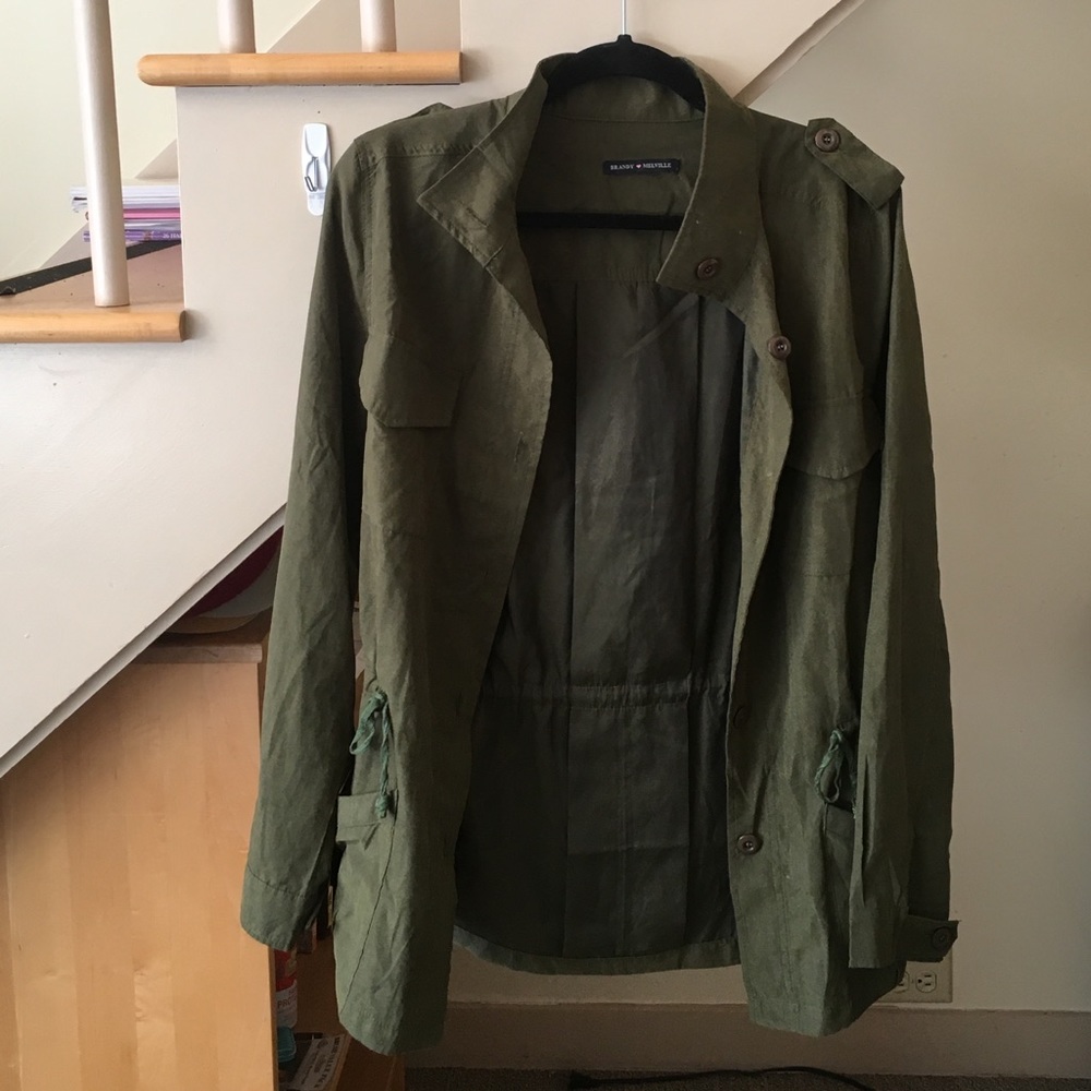 GREEN MILITARY JACKET