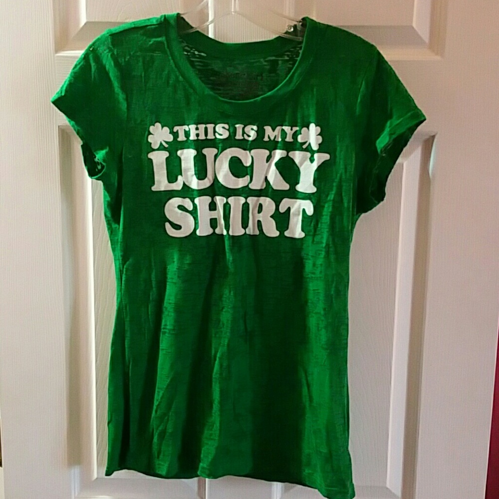 Free shipping St. Paddy's shirt size junior XL