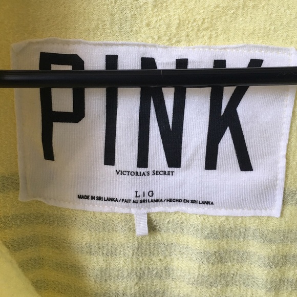 Yellow PINK sweatshirt - Picture 2 of 3