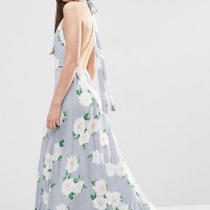 Maxi Dress In Floral Print