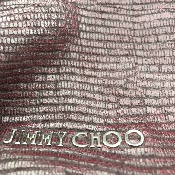 Jimmy Choo Burgundy Boho Large Shoulder Bag - Picture 2 of 4
