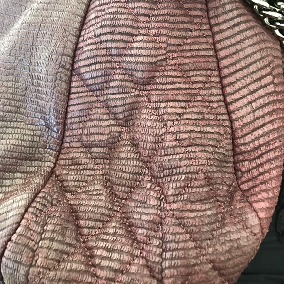 Jimmy Choo Burgundy Boho Large Shoulder Bag - Picture 4 of 4