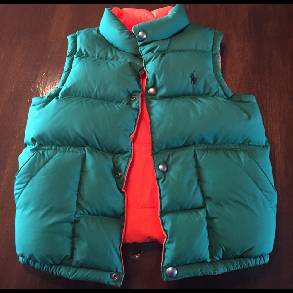 Kids Polo Ralph Lauren reversible vest