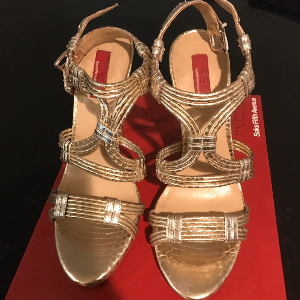 Saks fifth ave heeled sandals