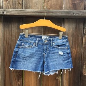 Denim Short Shorts