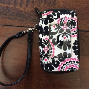Thirty-One Zippered Wallet Wristlet