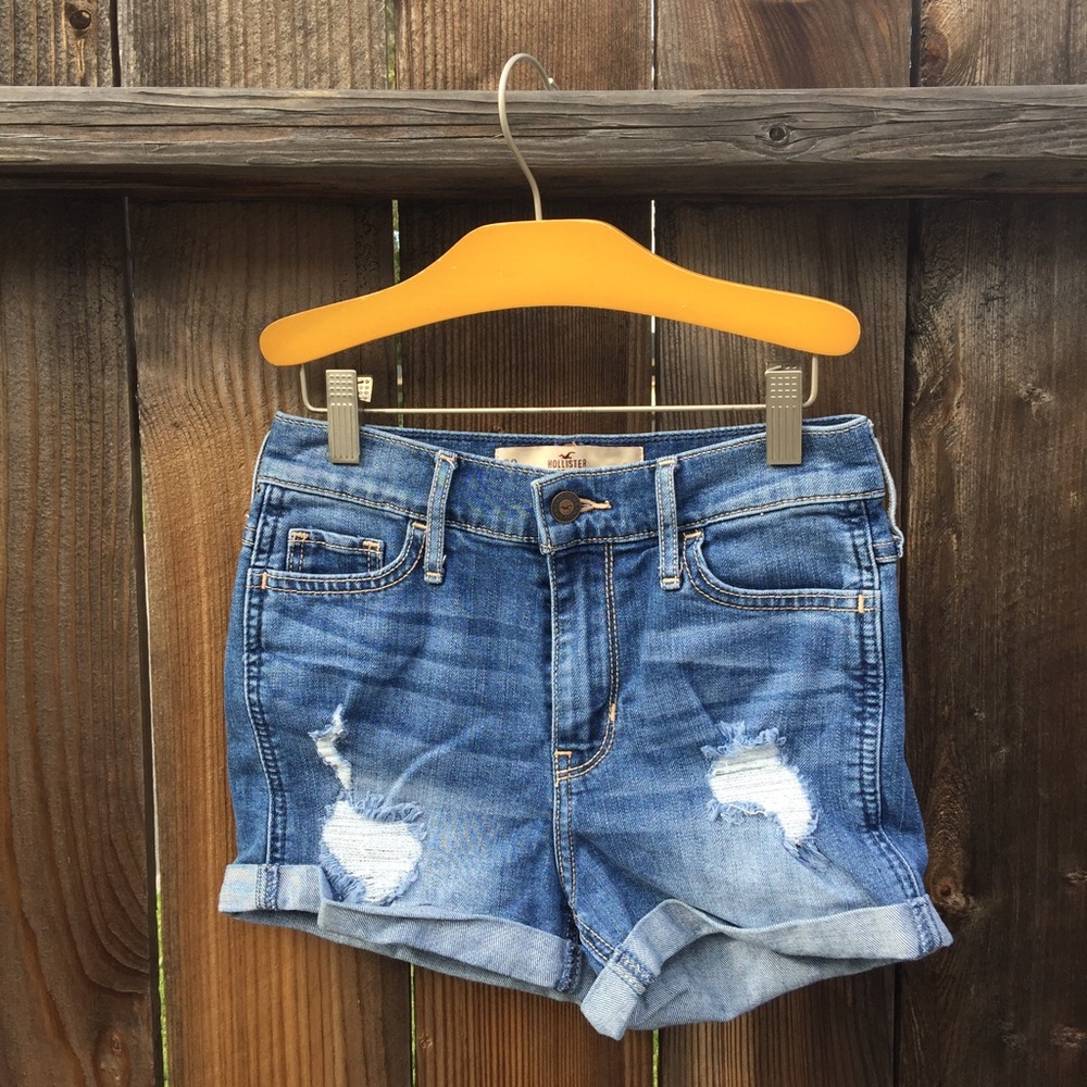 High Rise Short Shorts