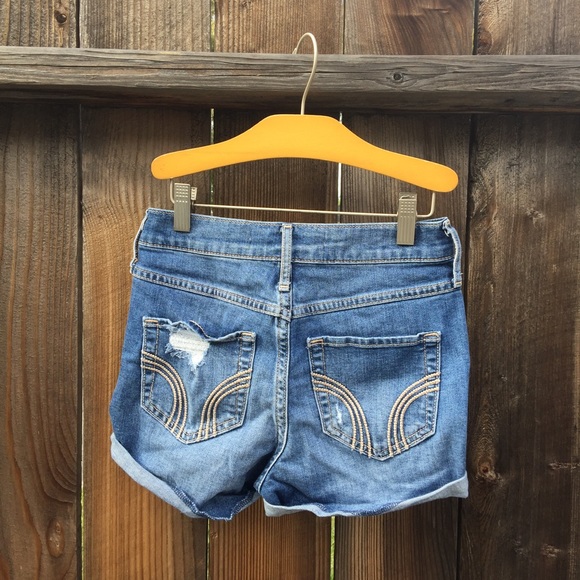 High Rise Short Shorts - Picture 2 of 3