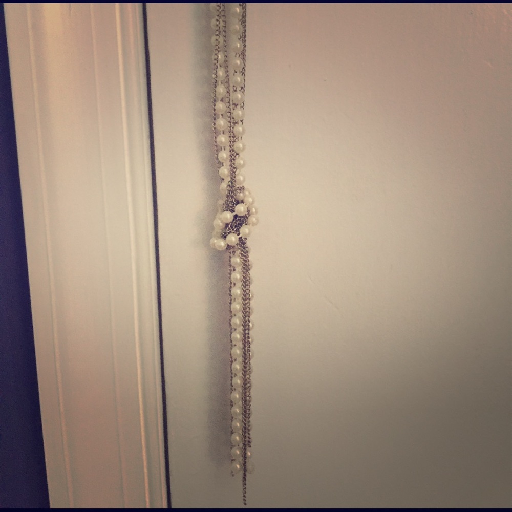 Long Perl Necklace