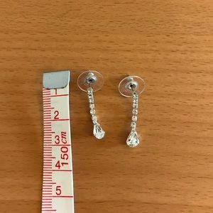 Drop rhinestone earinngs