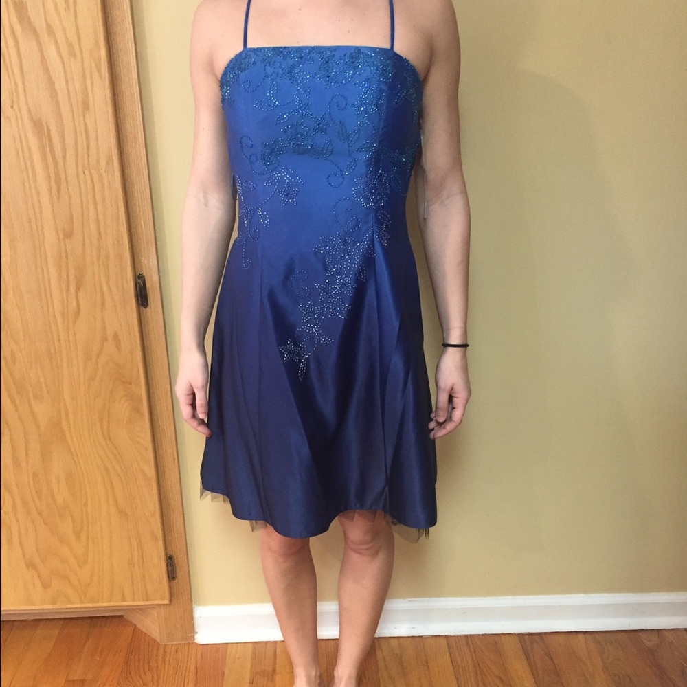 Blue ombré prom dress. Never worn!
