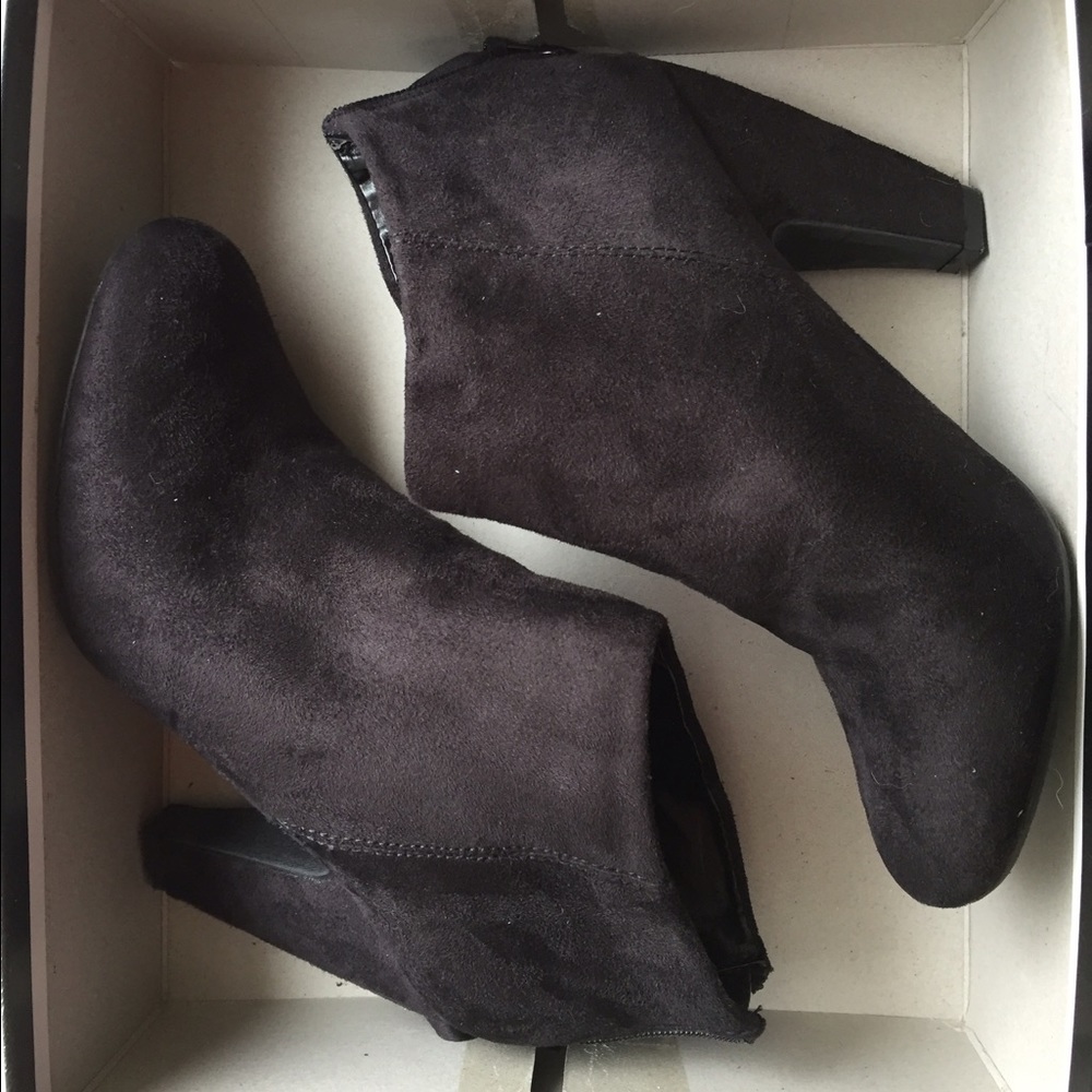 Black booties