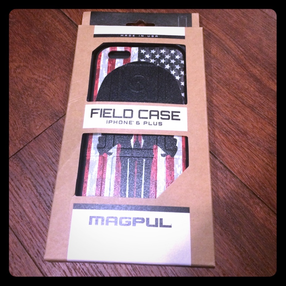 BN! iPhone 6 Plus case! Punisher & American Flag!