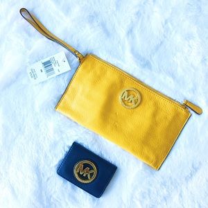 NWT Michael Kors Wristlet & Wallet Duo