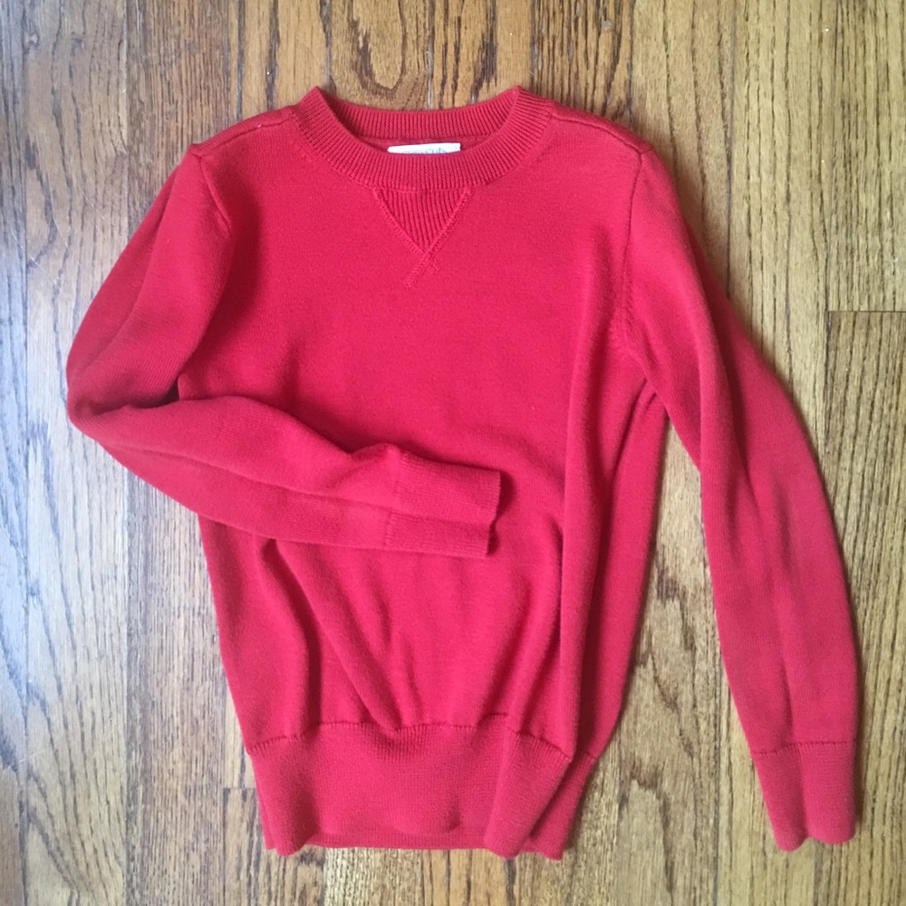 crewcuts red sweater