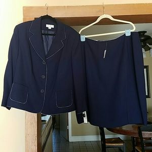 New Emily suit jacket and skirt.