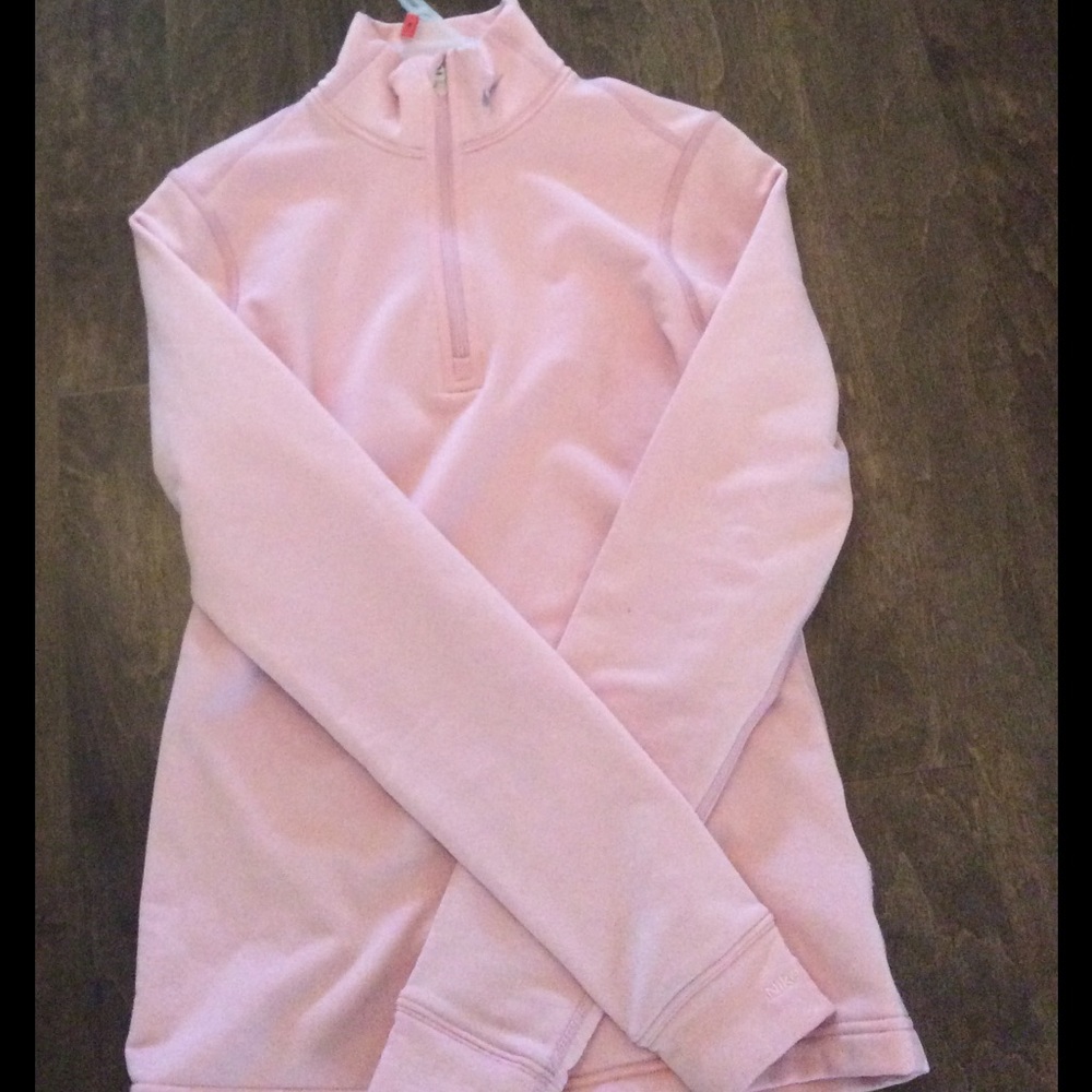 A soft Nike running sweater.