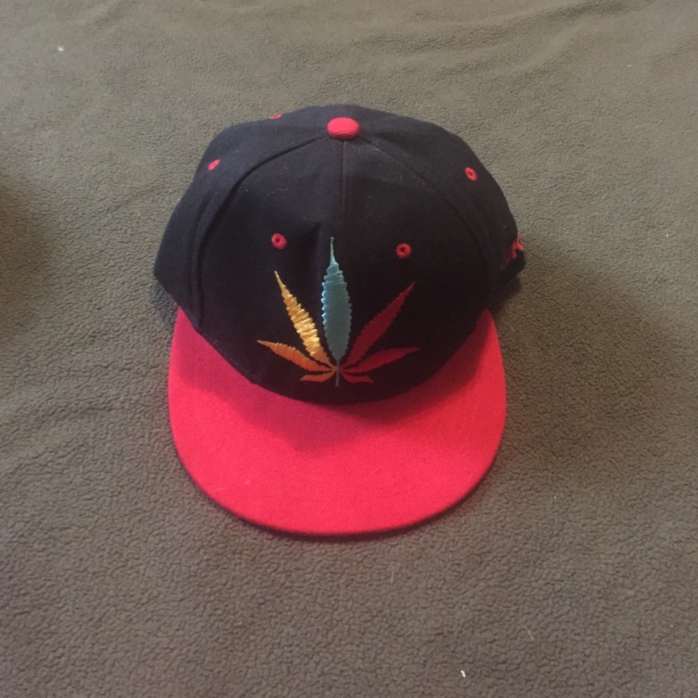 DGK marijuana/ stay smokin SnapBack cap