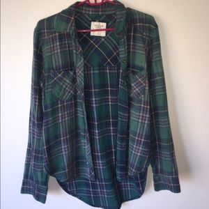 🐍Abercrombie & Fitch🐍 flannel
