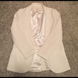 URBAN OUTFITTERS silence and noise white blazer