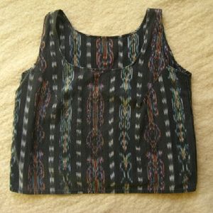 Tops - Sleeveless Guatemalan Ikat Top Tops - Sleeveless Guatemalan Ikat Top