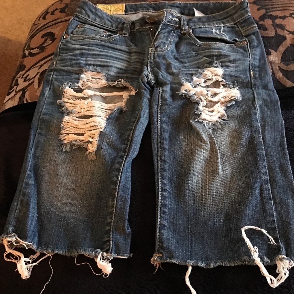 Jr denim shorts