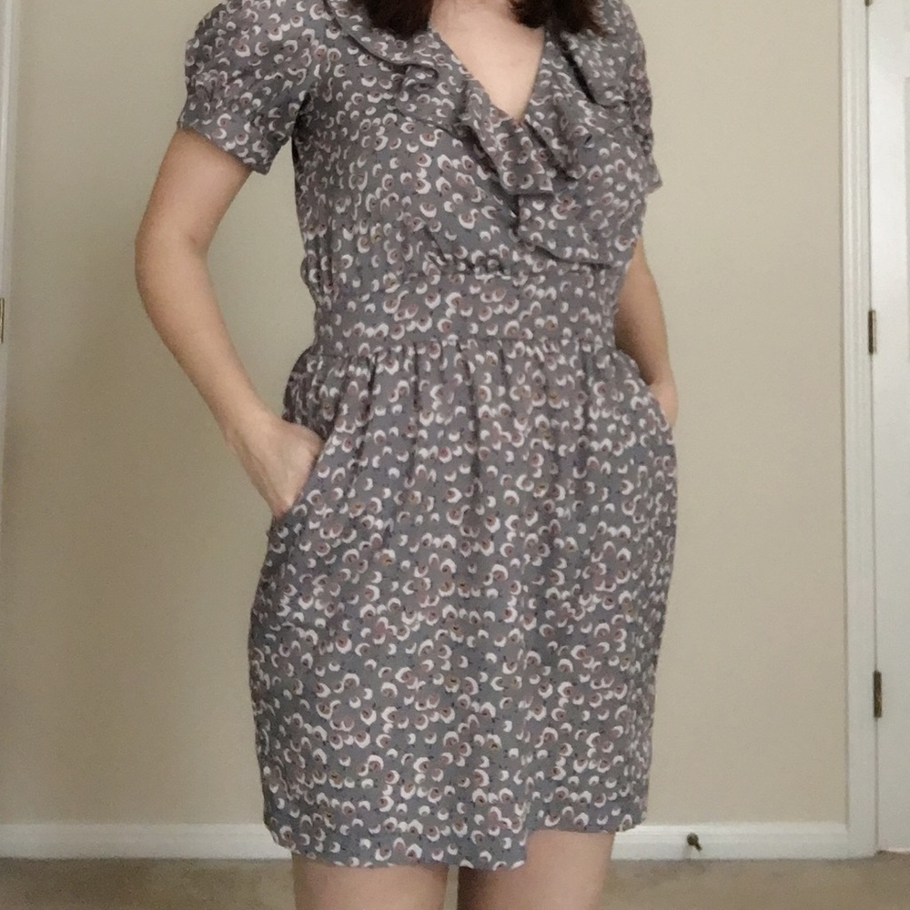 Vintage inspired floral dress