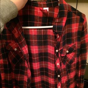 Plaid button up