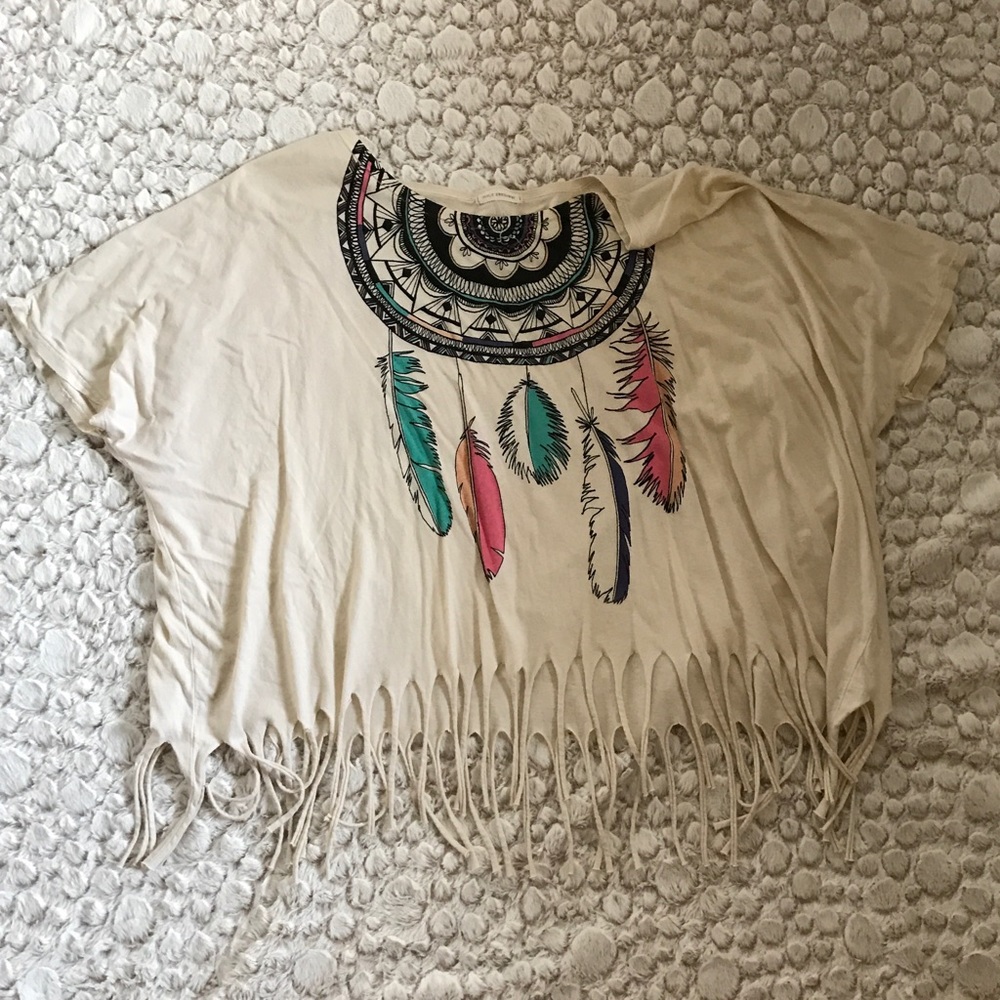 Fringe top