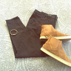 Mossimo Denim Black Mid-Rise Jegging, 14 short