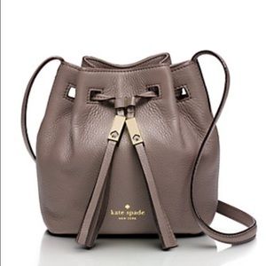 Kate Spade grey st tiny cooper crossbody