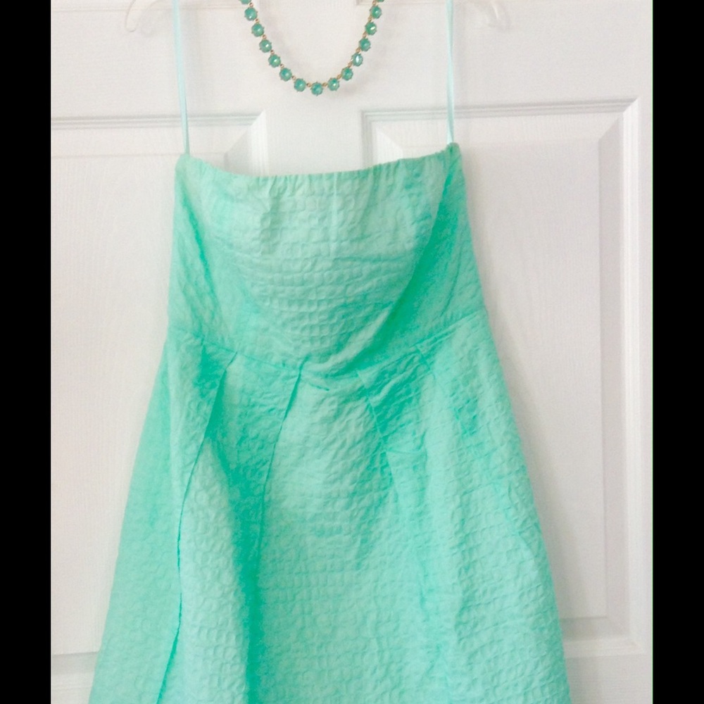 BEACH WEDDING READY with this Sea Foam Green Dress