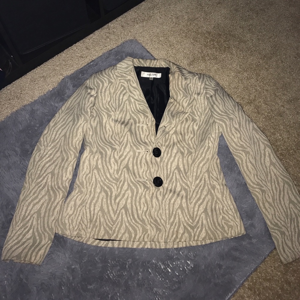 Zebra blazer