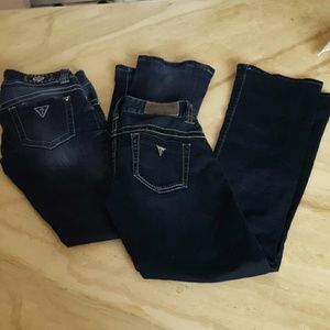 Guess jeans, 2 pair for $50.00