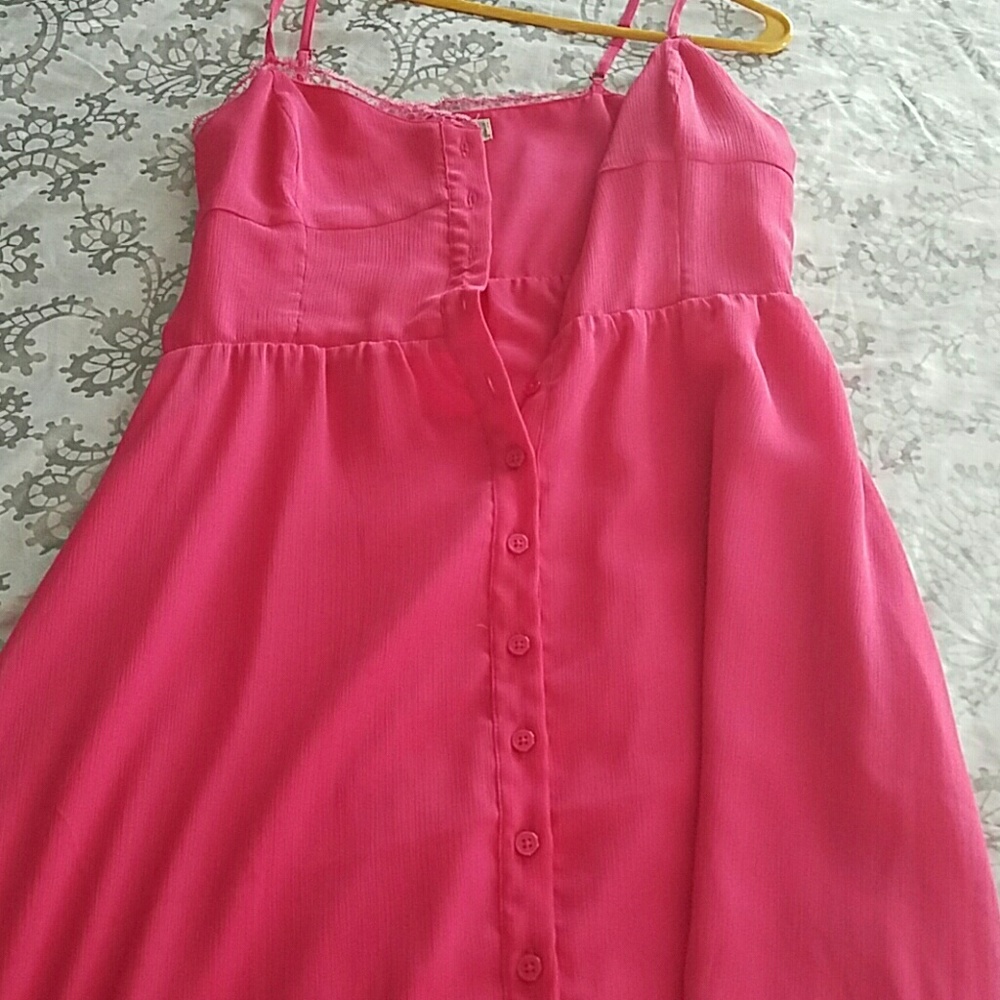 NWOT hot pink Kirra dress