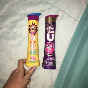 Tanning lotion, used 2 times