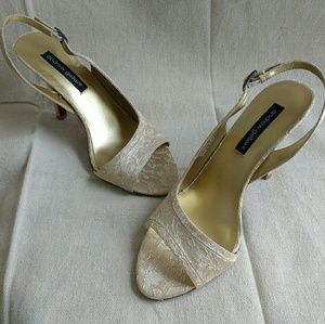 NIB Red Sole Wedding D'Orsay Heel