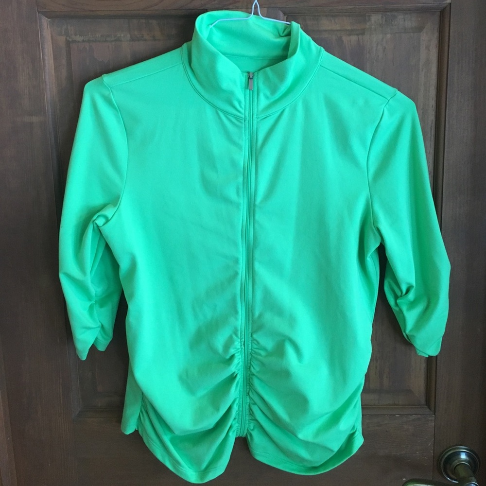 Zip front jacket