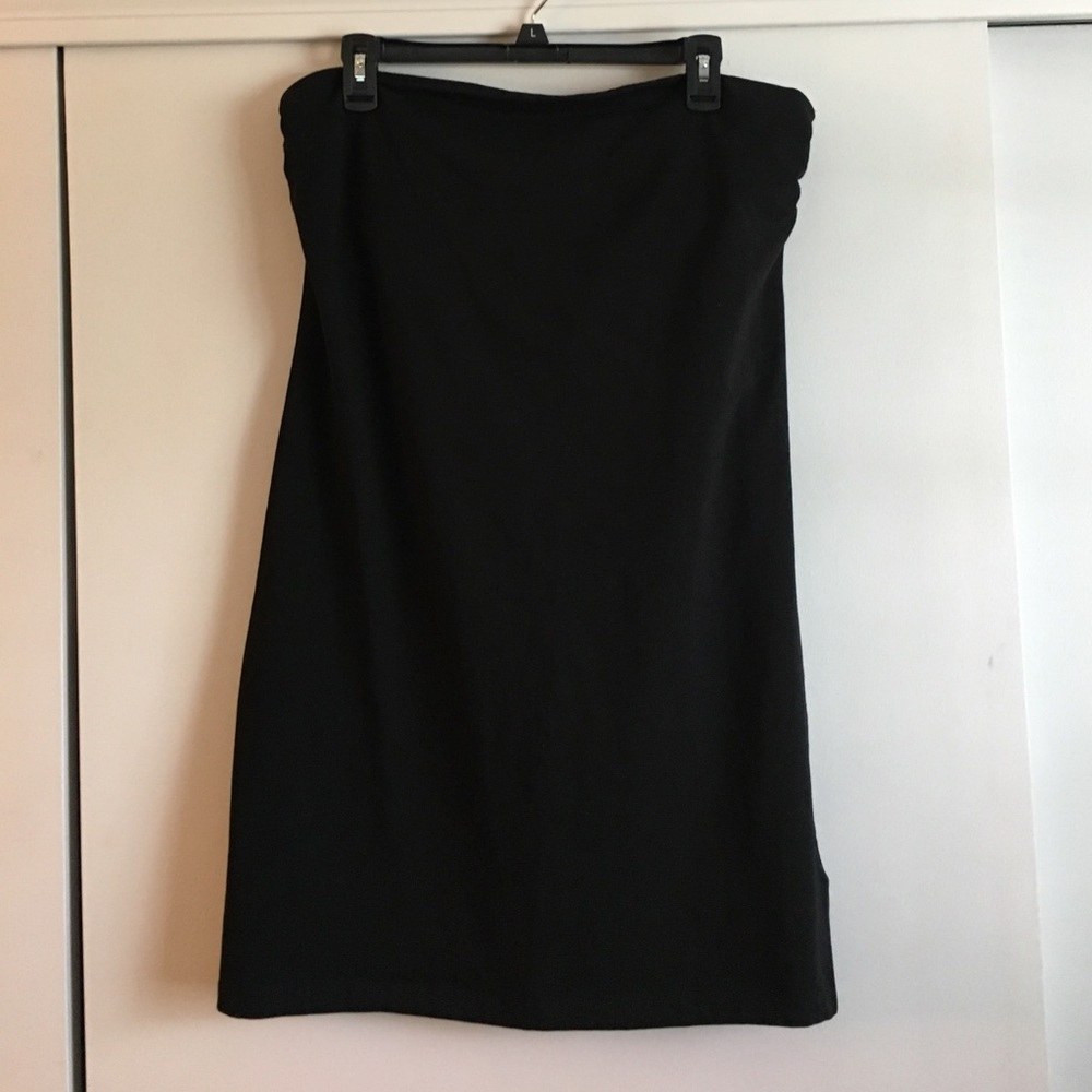 Basic H&M strapless Black Mini NWT