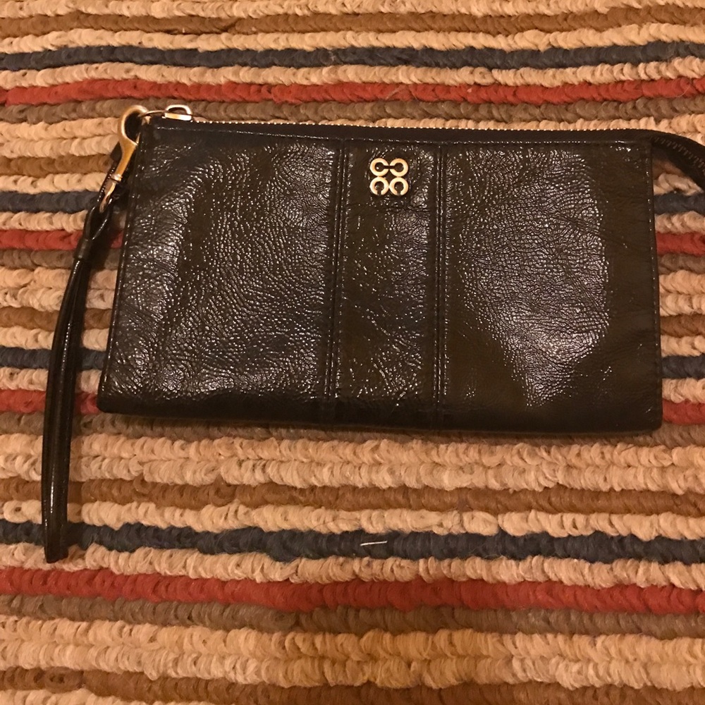 Black Coach wristlet
