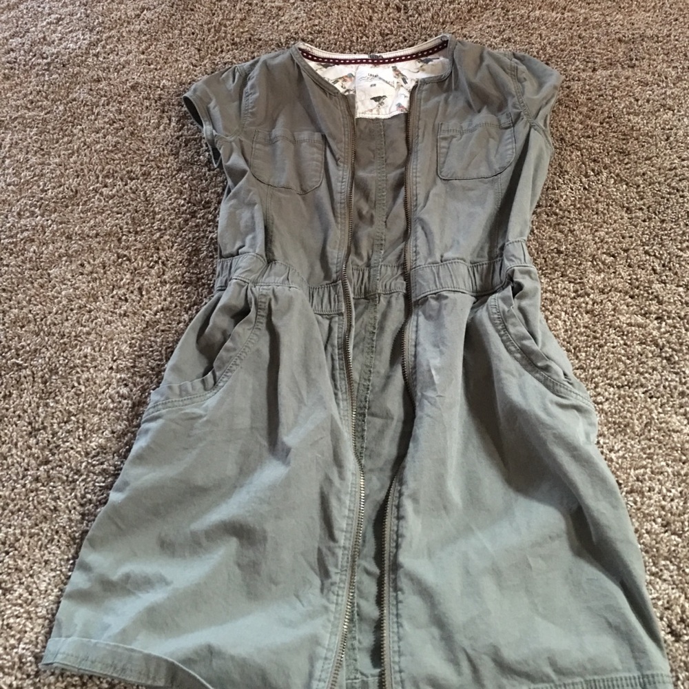 Army green jacket
