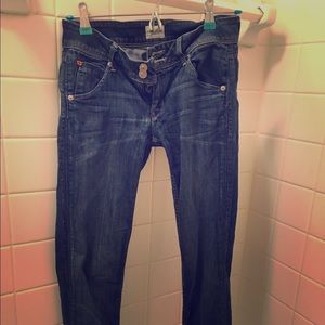 Hudson straight jeans size 26